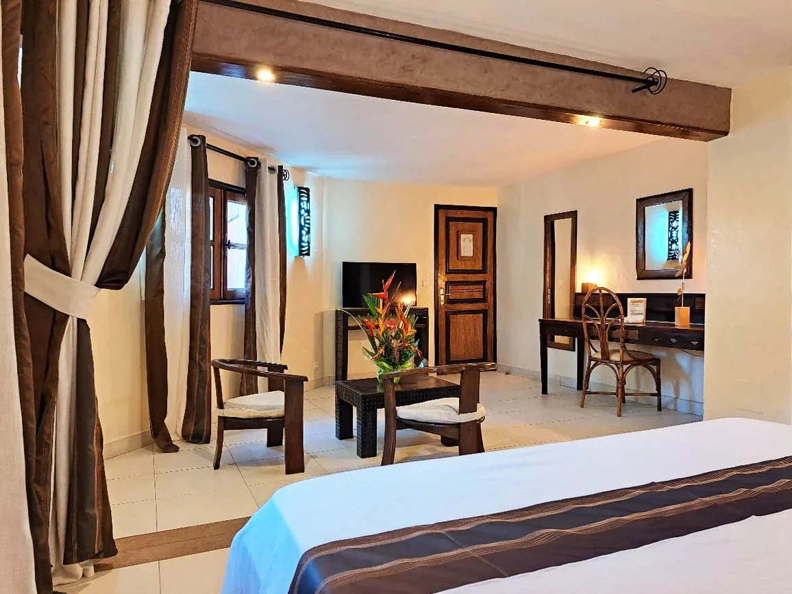 Chambre Suite et villa Hôtel Neptune, Saly, Sénégal